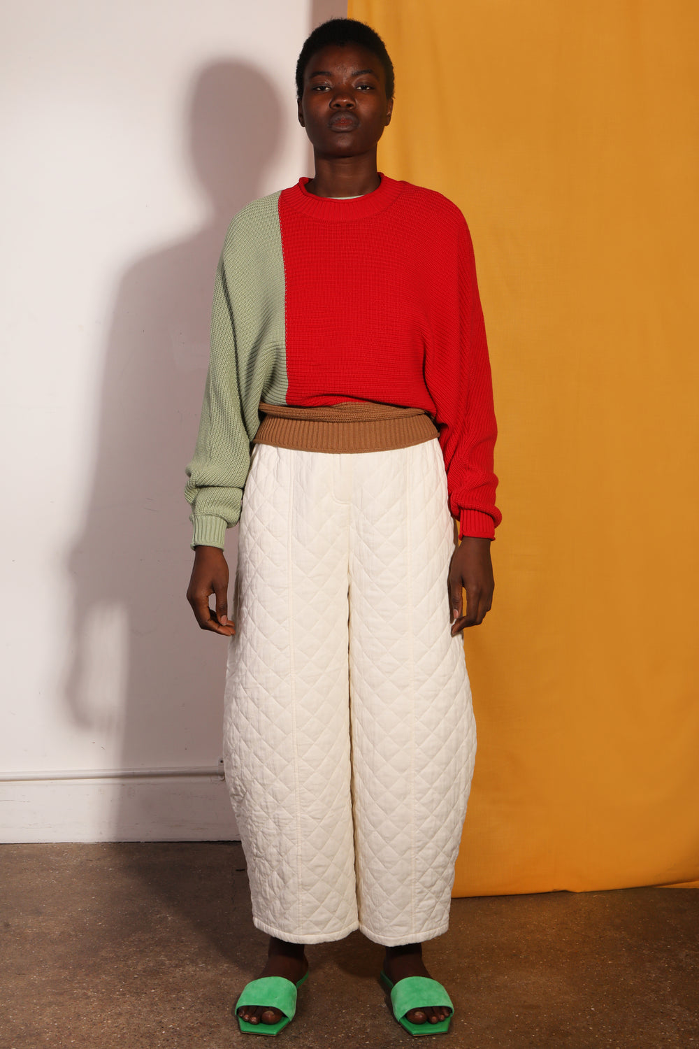 Vernon Knit Red Sage