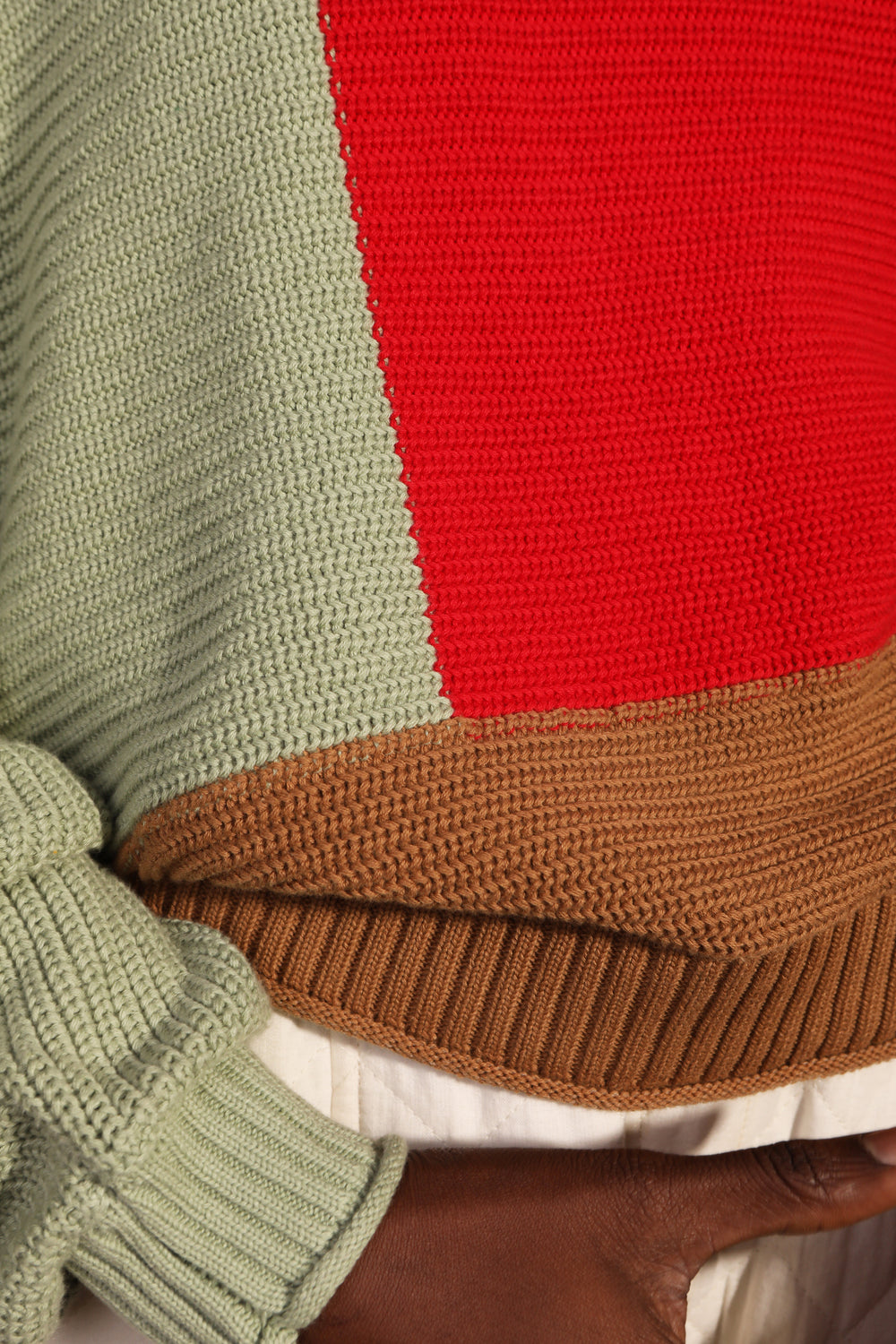 Vernon Knit Red Sage
