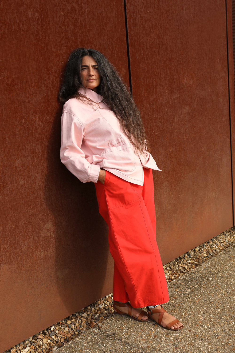 Kaleb Trouser Tomato