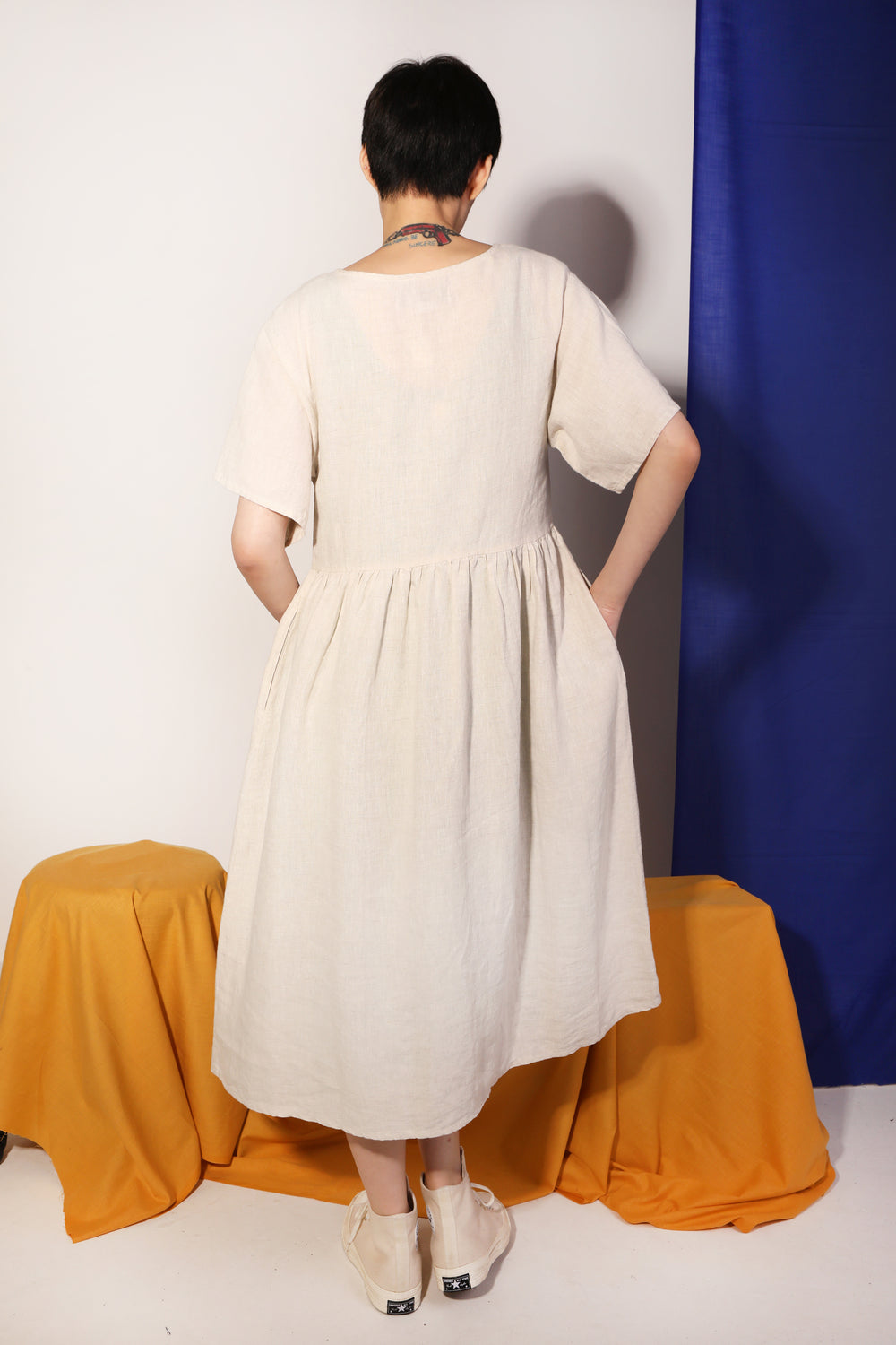 Mitch Dress Cream