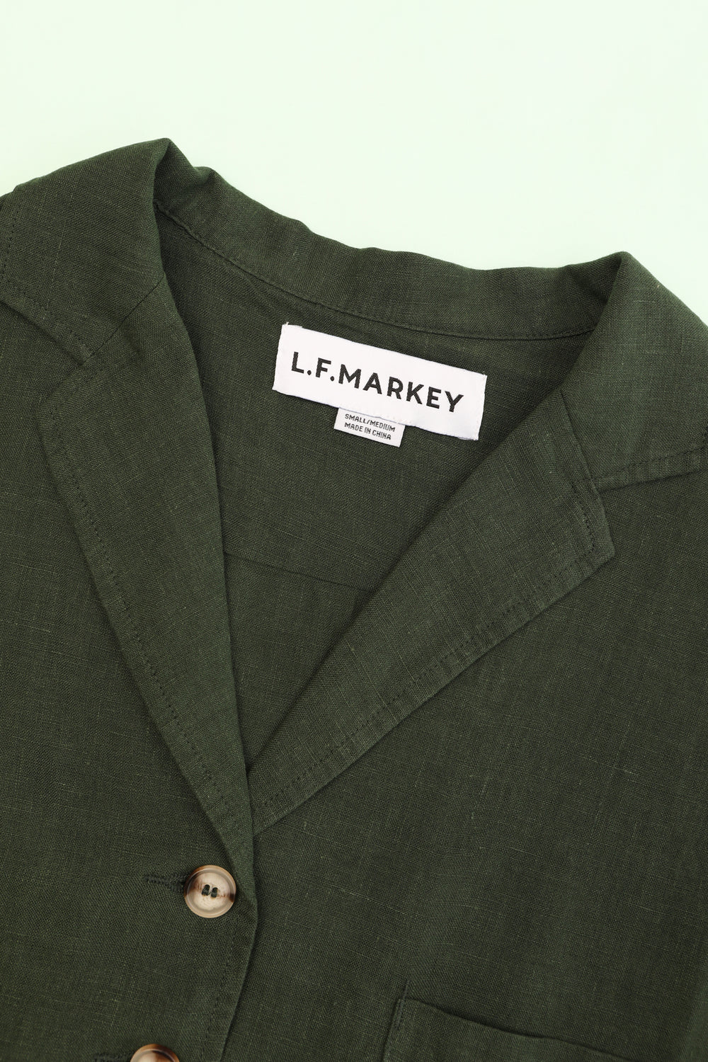Maxim Linen Shirt Hunter Green