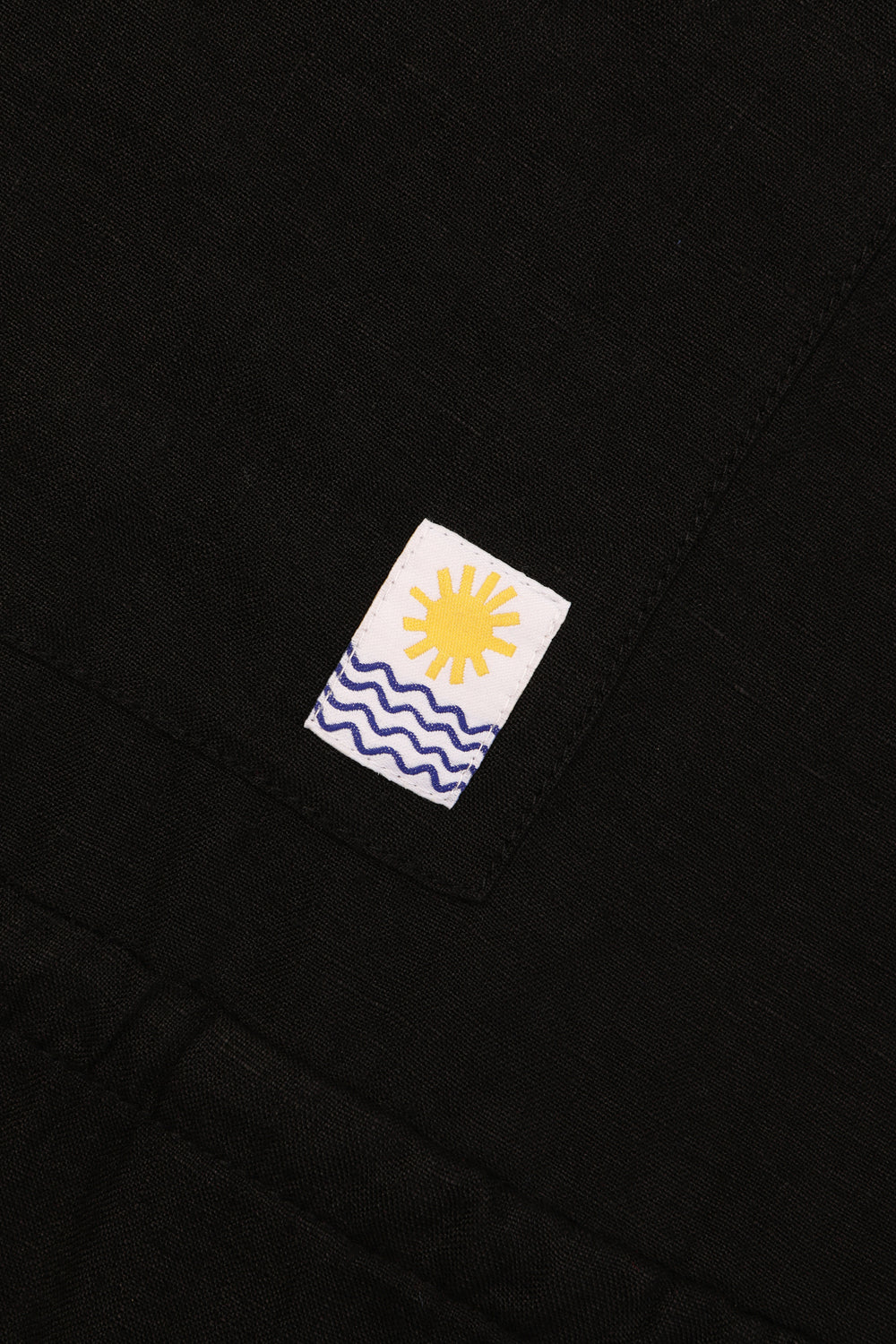 Maxim Linen Shirt Black