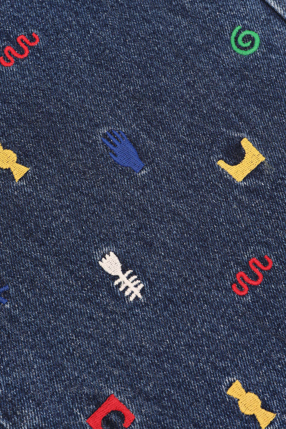 コルトン・ジーン刺繍