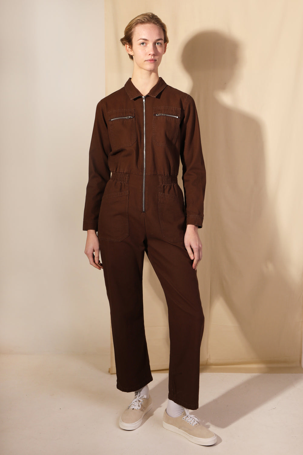 Danny Boilersuit Chocolate Canvas