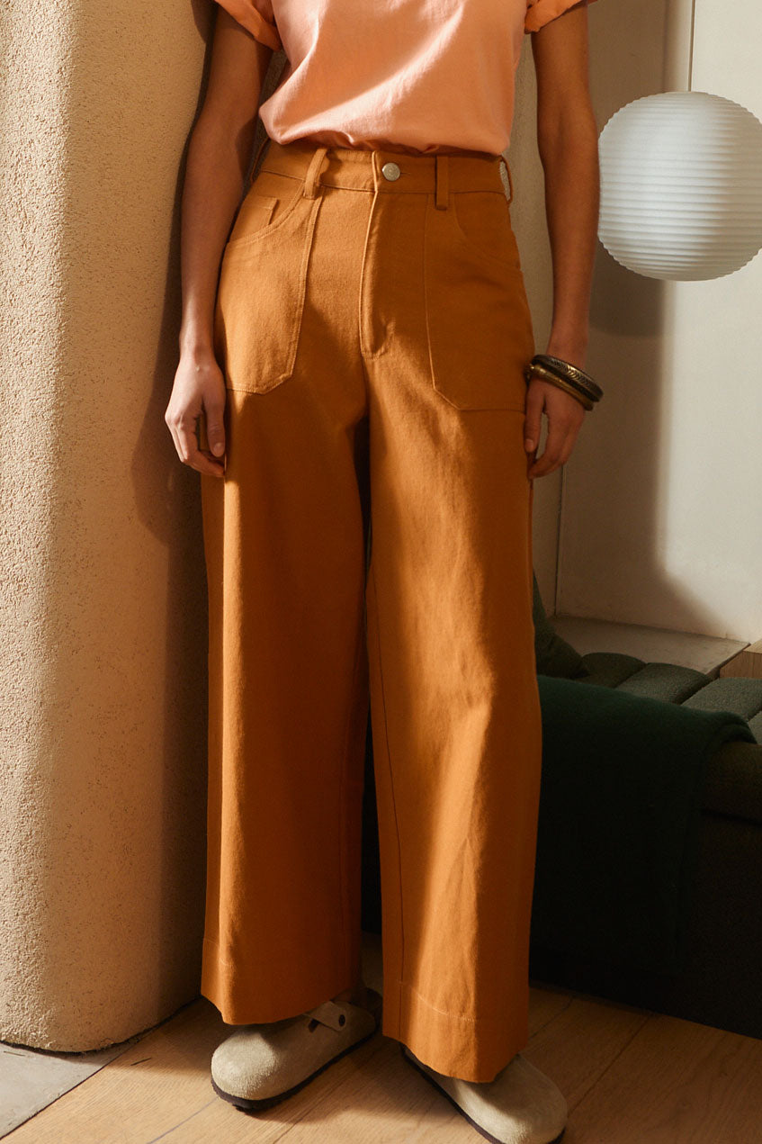 CARPENTER TROUSER TERRACOTTA