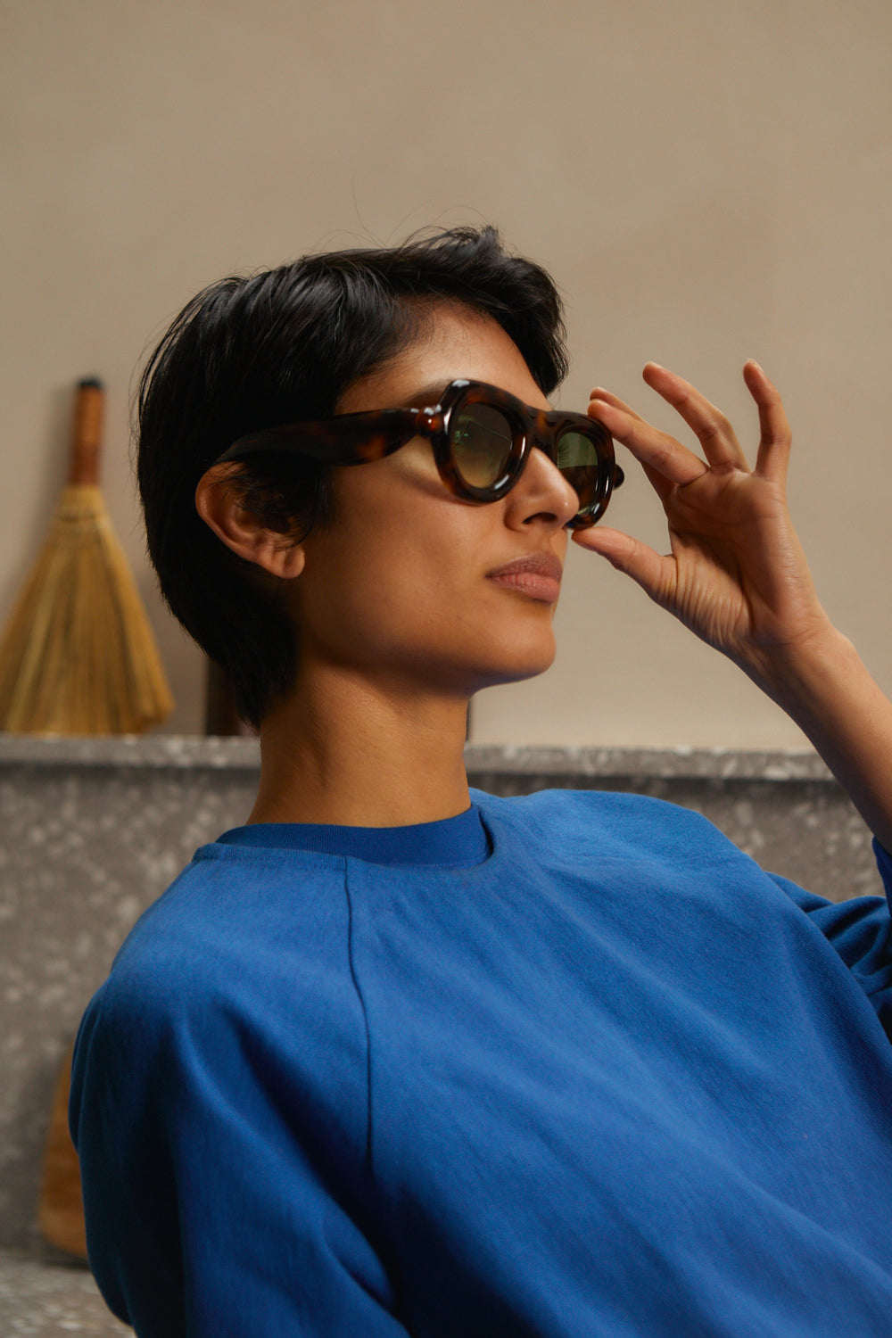 Pebble Havana Gold VX Sunglasses