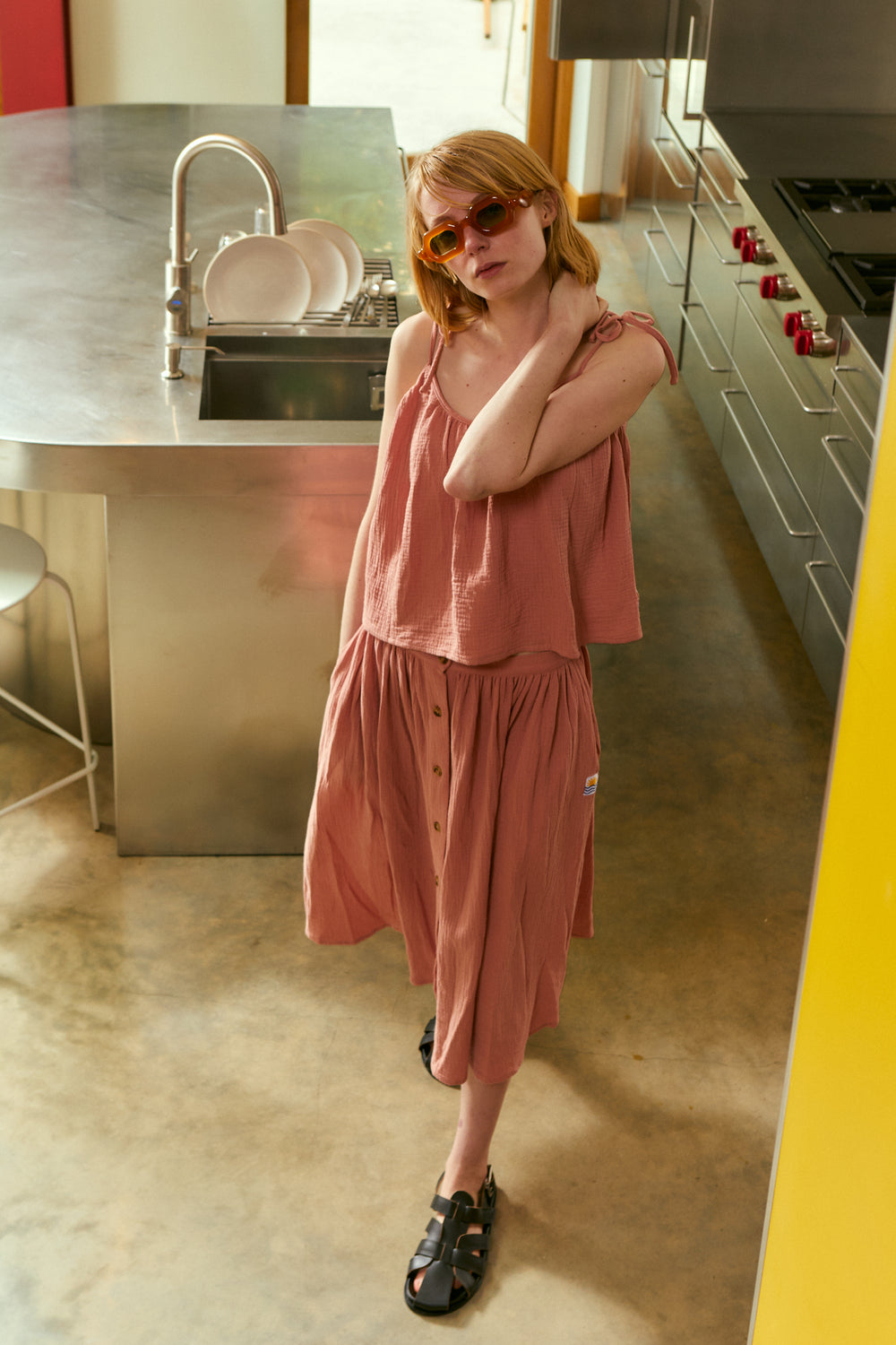 DIMITRI TOP BLUSH