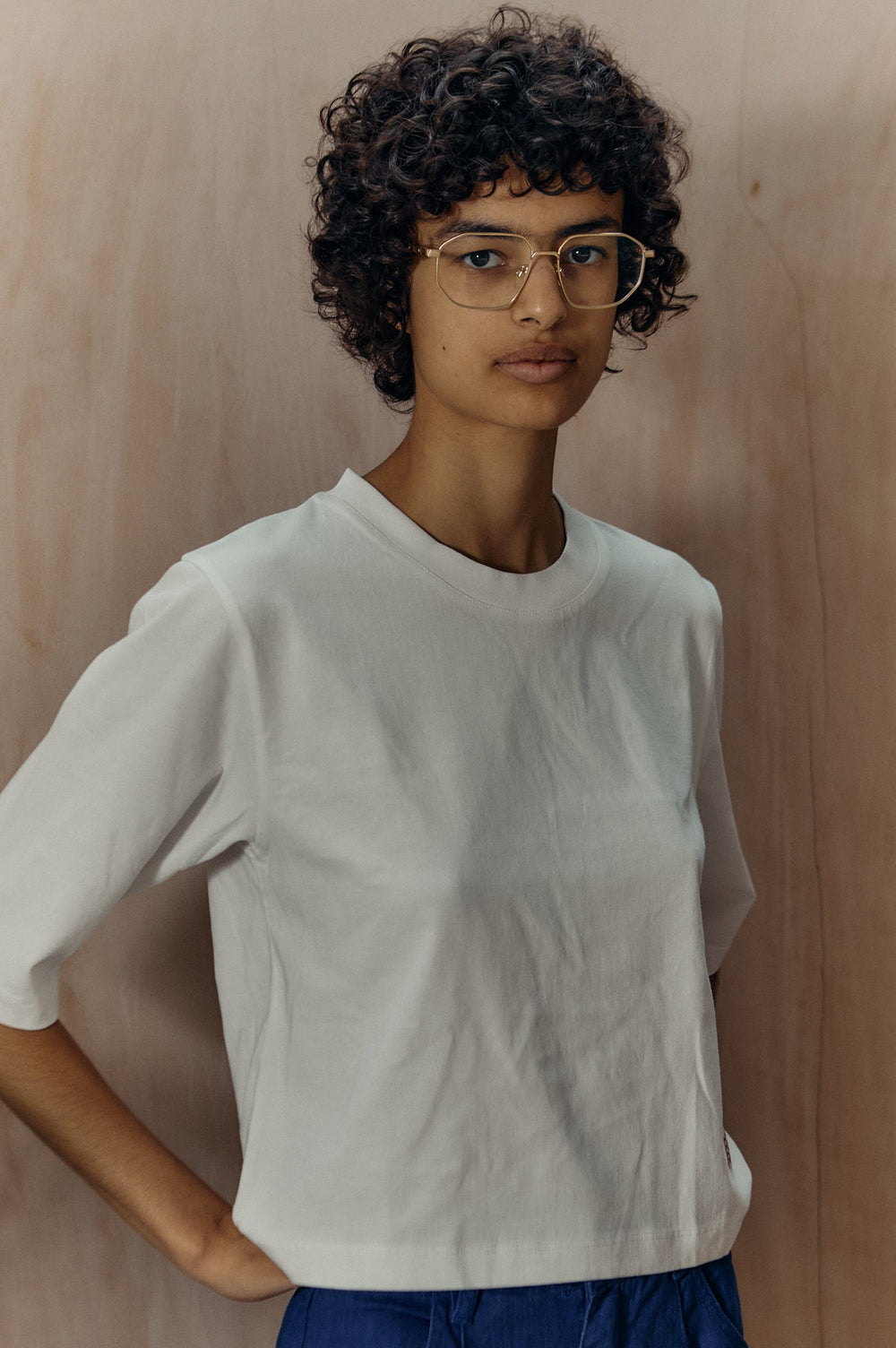 Boxy Tee Ecru