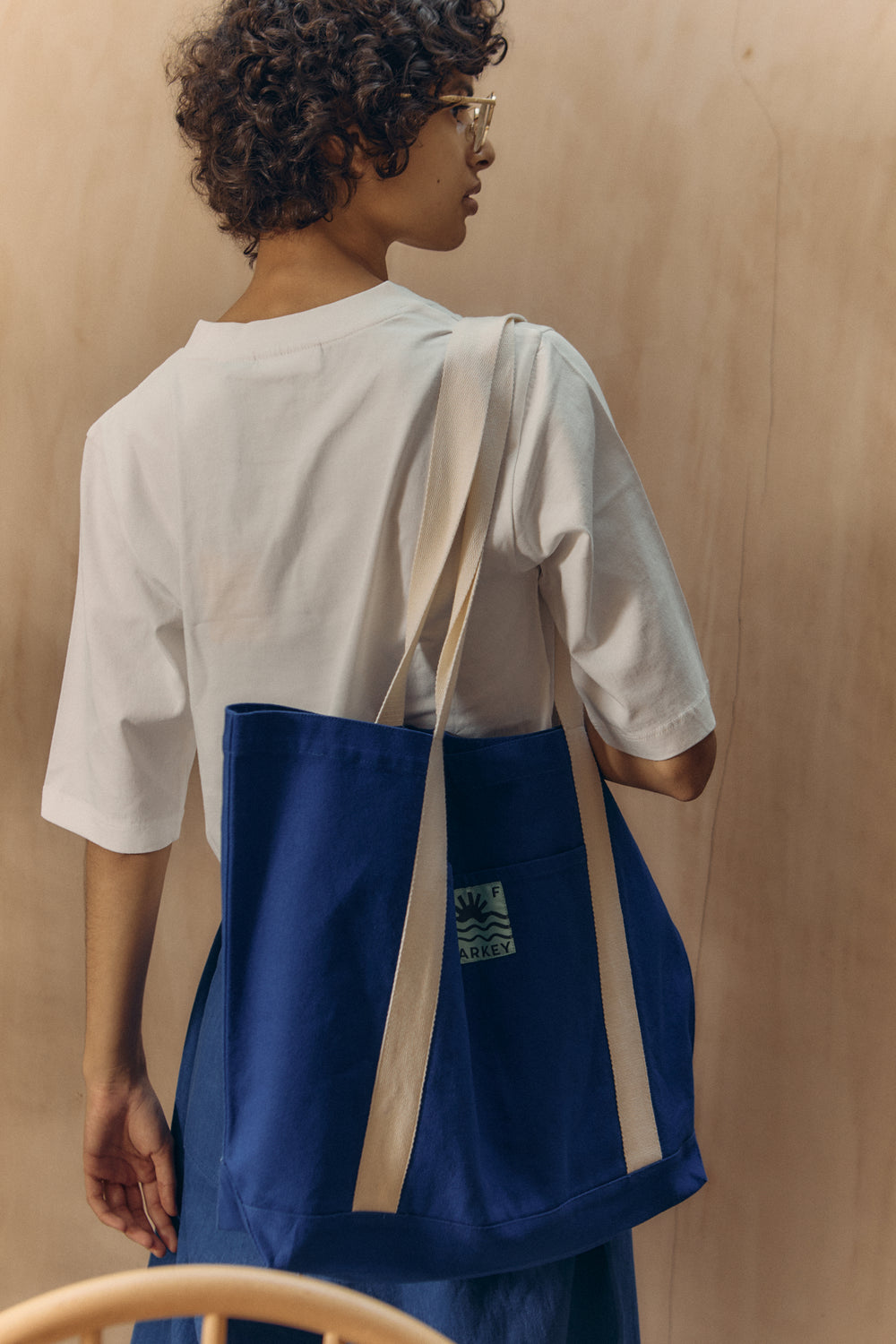 Utility Tote Cobalt