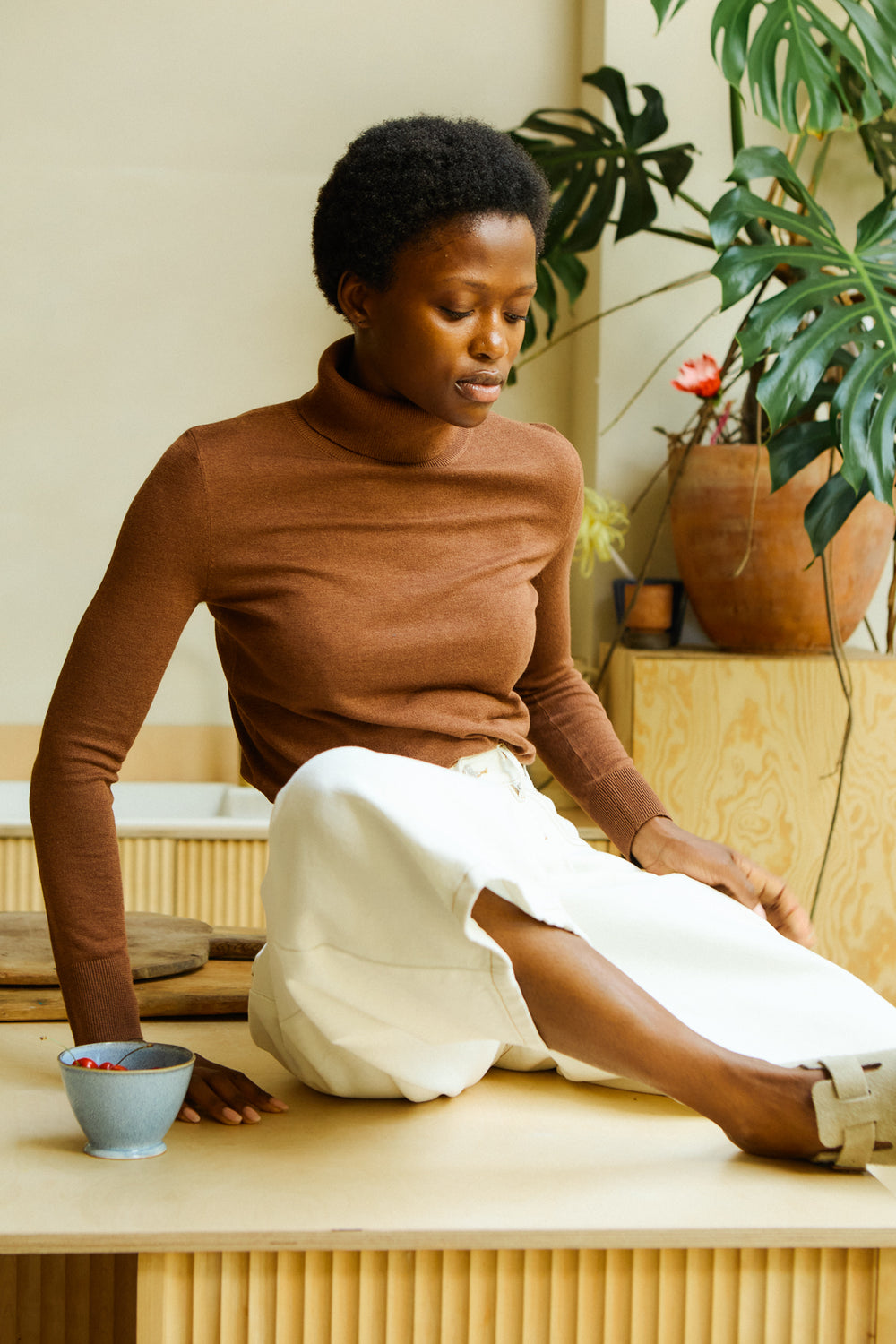 Joshua Knit Chocolate