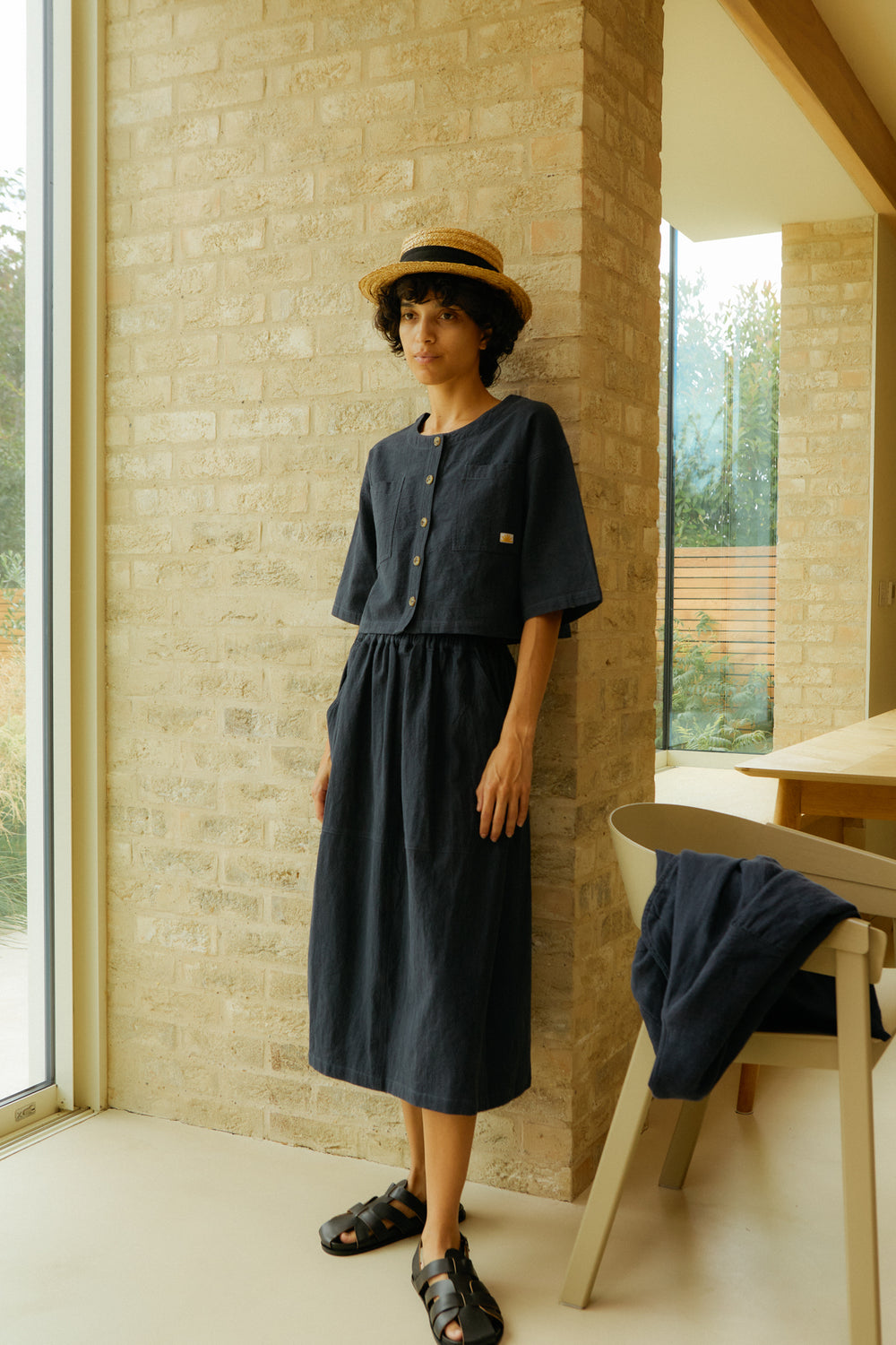 BEAU TOP NAVY
