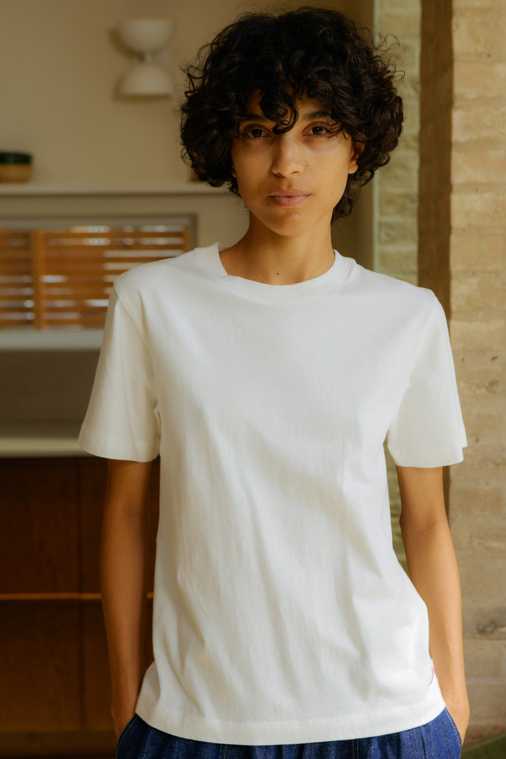 Basic Tee Ecru