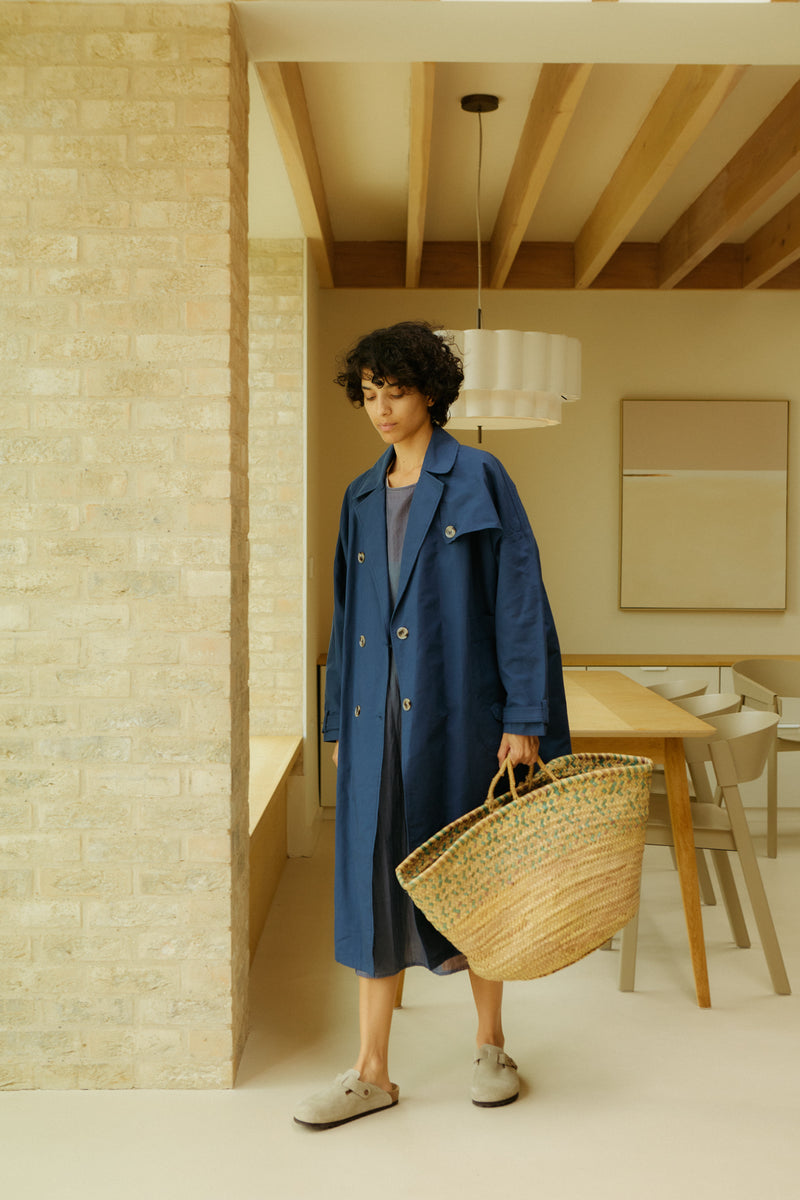 Joffe Trench Navy