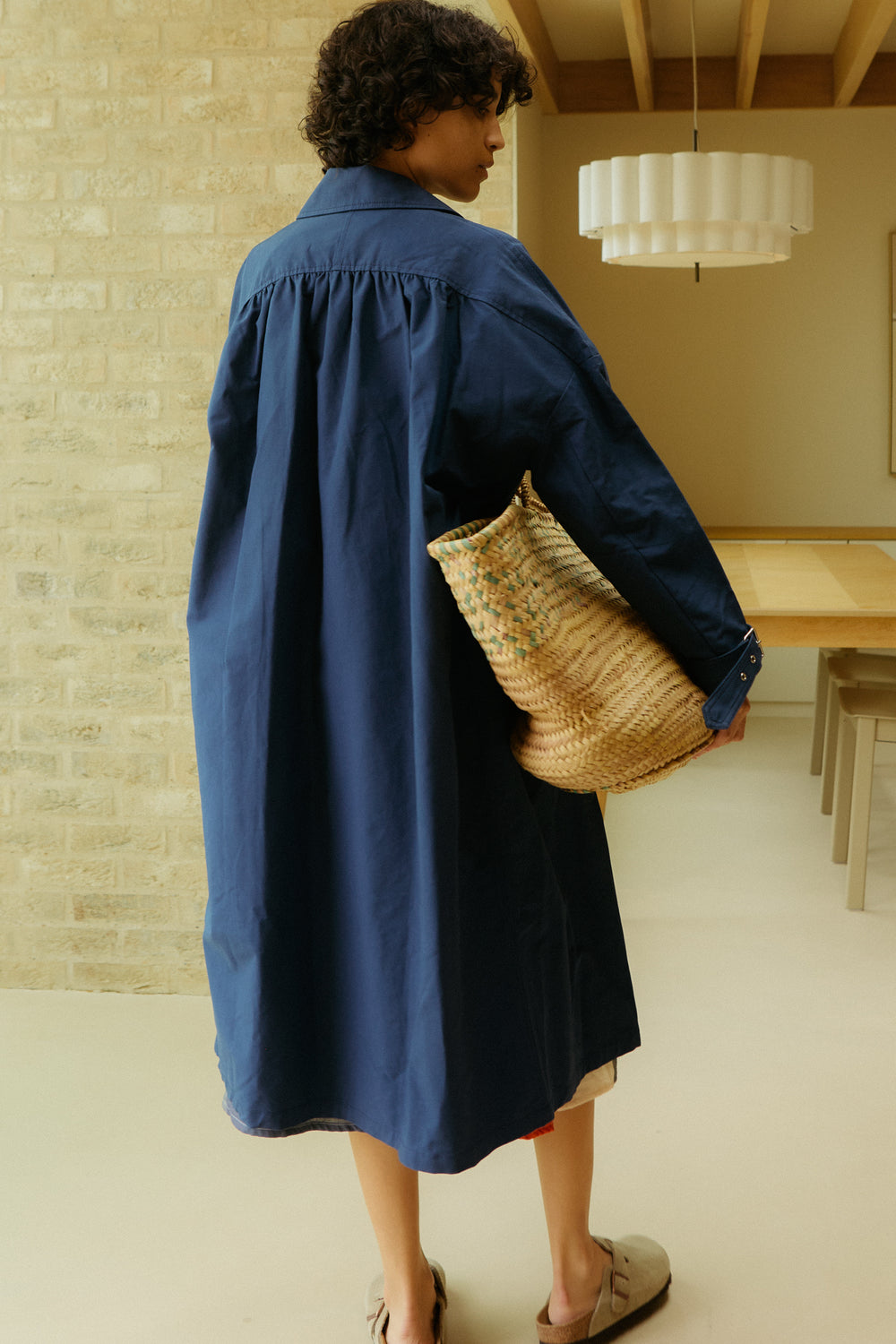 Joffe Trench Navy