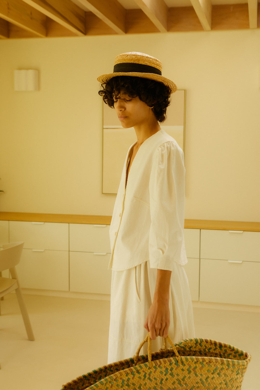 EMILE SKIRT ECRU