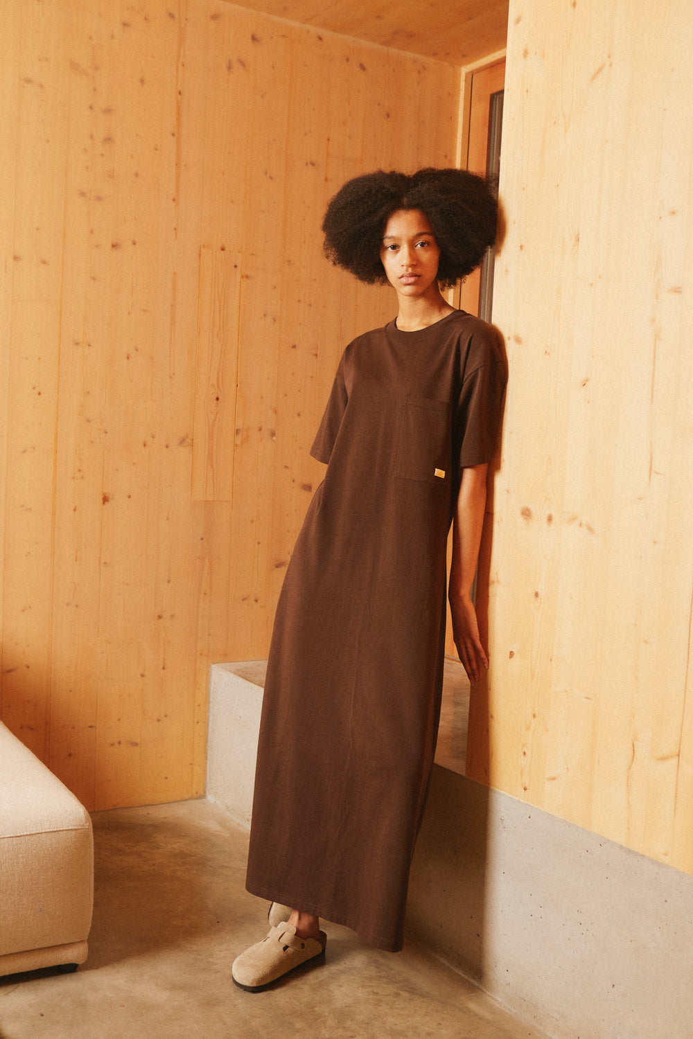 Sol Dress 巧克力