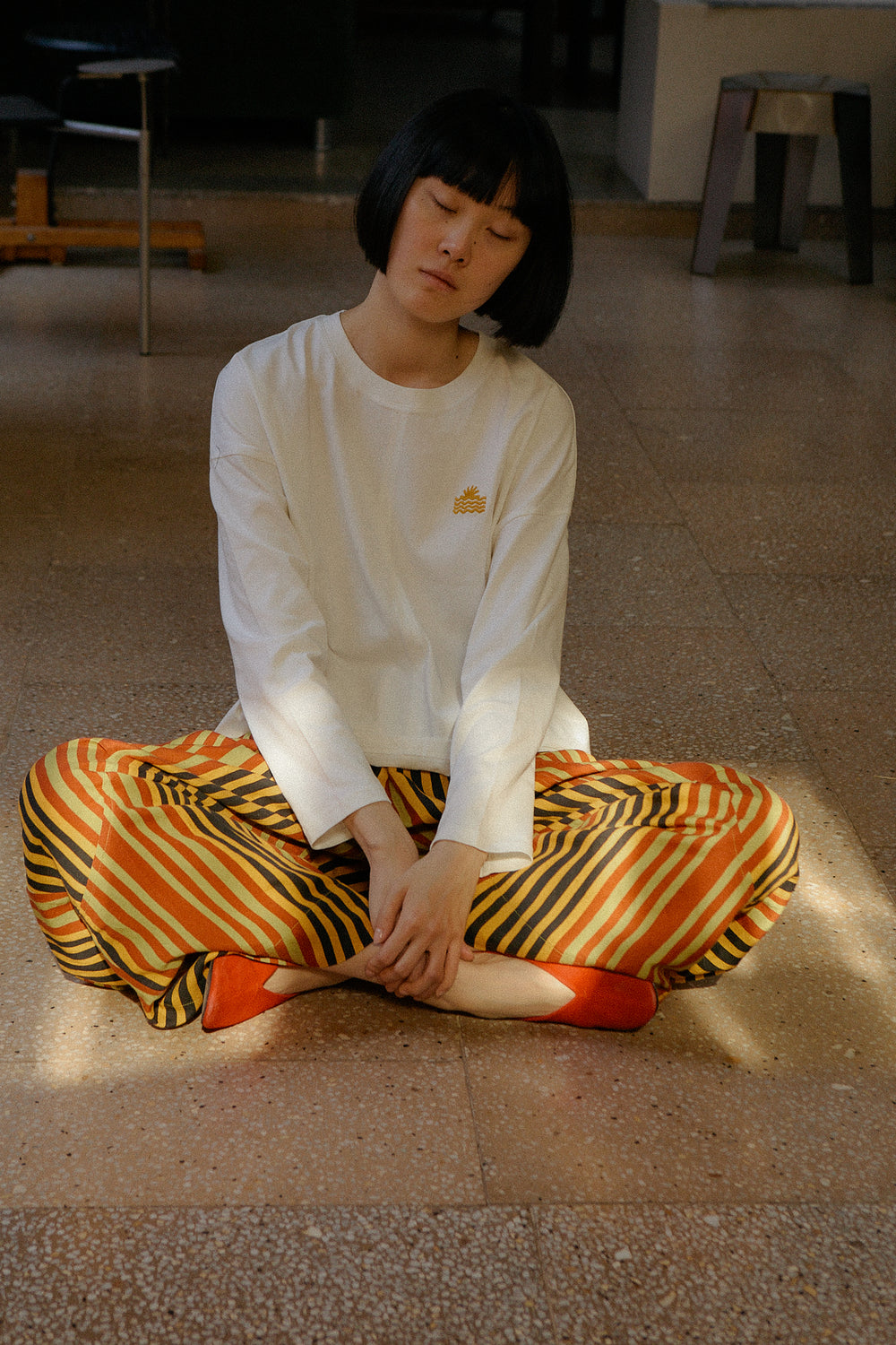 Camden Trouser Painters Stripe