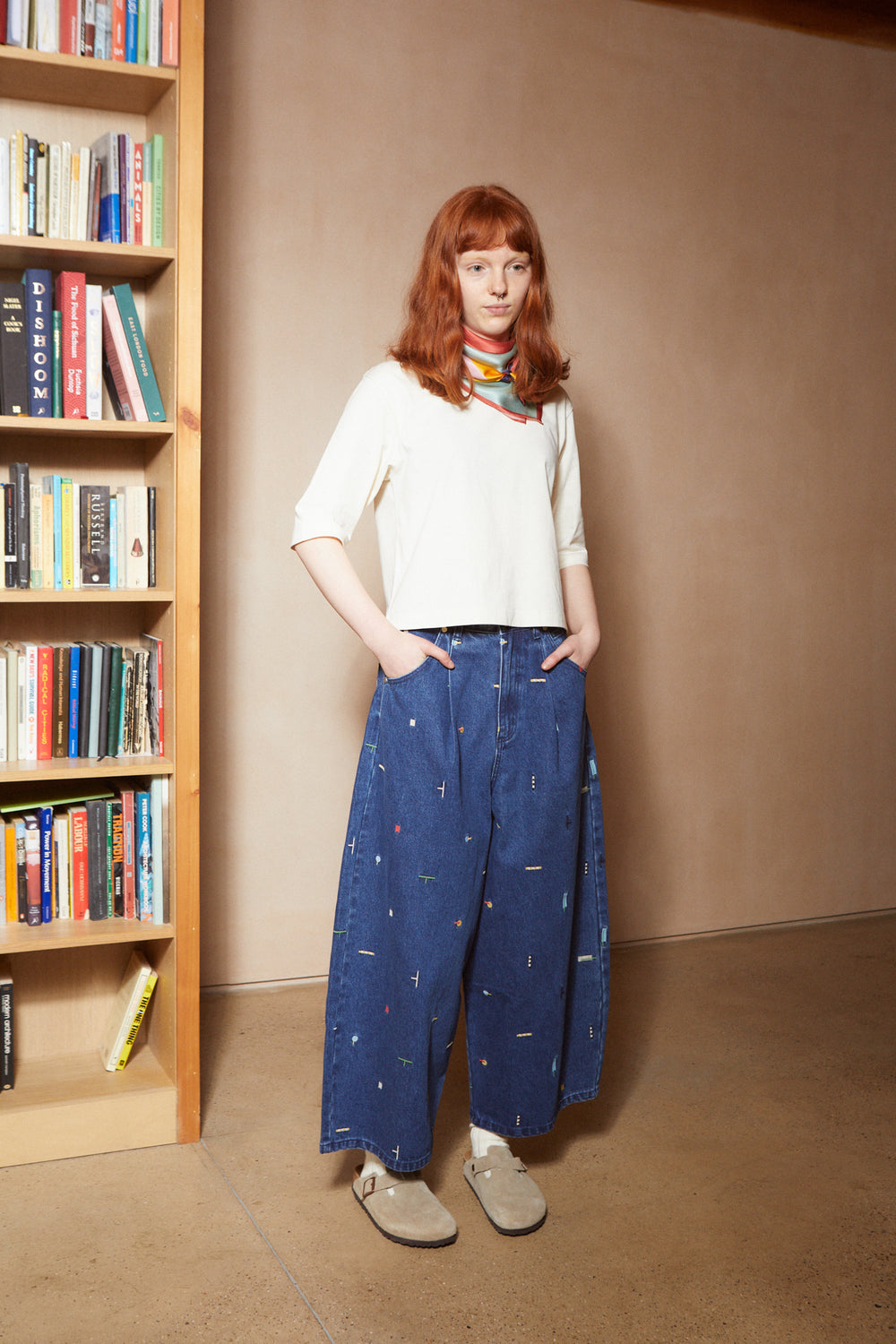 Mason Jean Embroidered