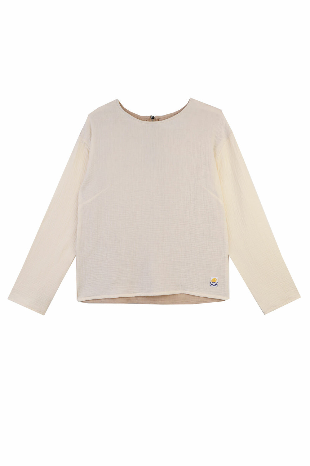 WILF TOP ECRU/STONE