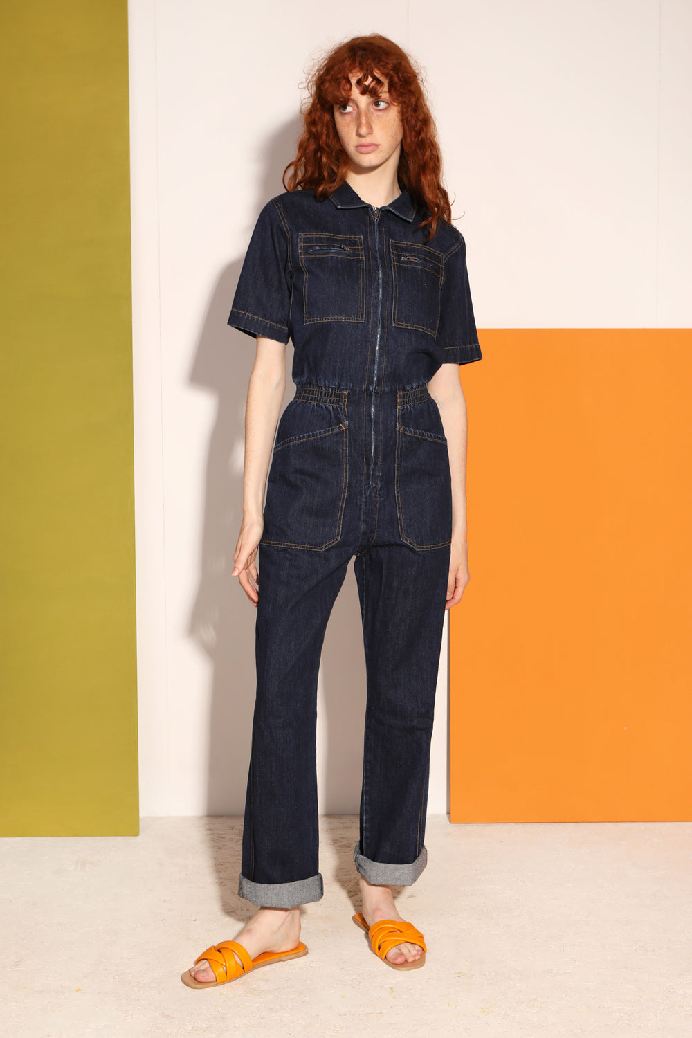 Danny Boilersuit 靛蓝修身款