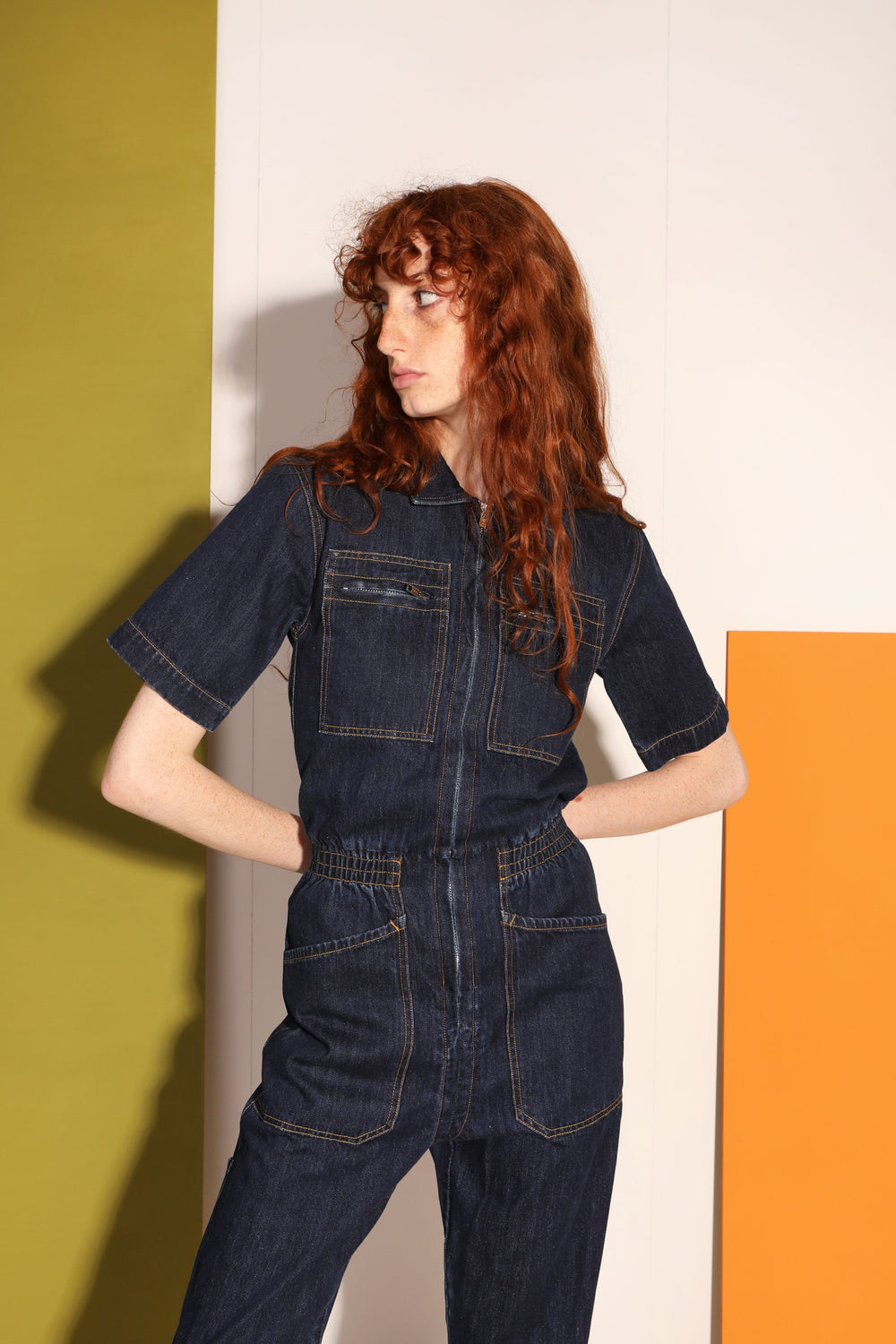 Danny Boilersuit 靛蓝修身款