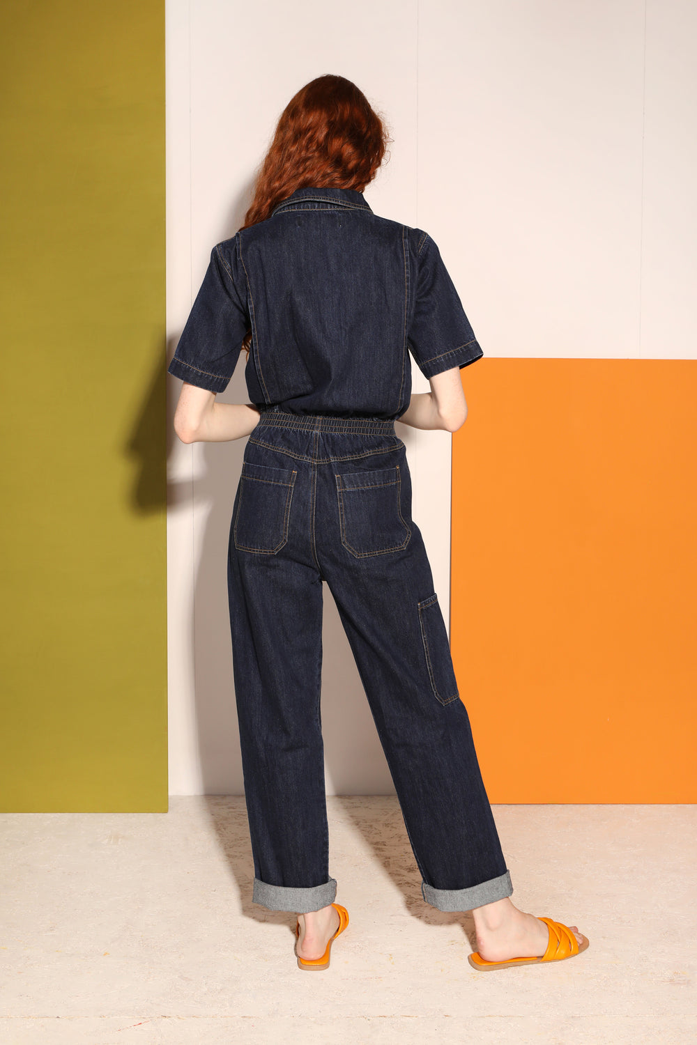 Danny Boilersuit 靛蓝修身款